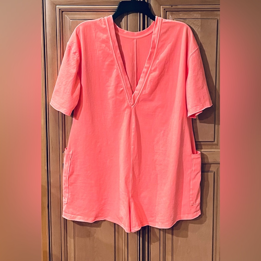 NWOT Free People 🩶 FP Hot Shot Tee Romper - Picture 12 of 15